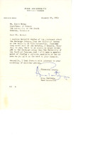 Letter from Arna Bontemps of Fisk University to Scott Bates